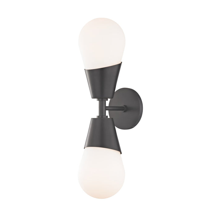 Mitzi H101102-OB Two Light Wall Sconce, Old Bronze