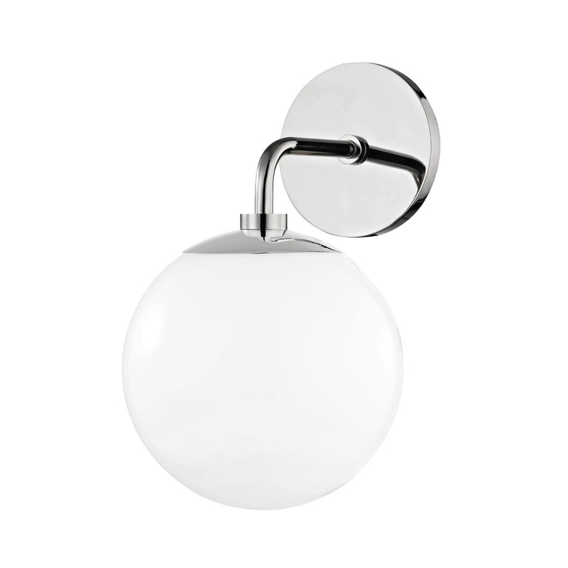 Mitzi H105101-PN One Light Wall Sconce, Polished Nickel