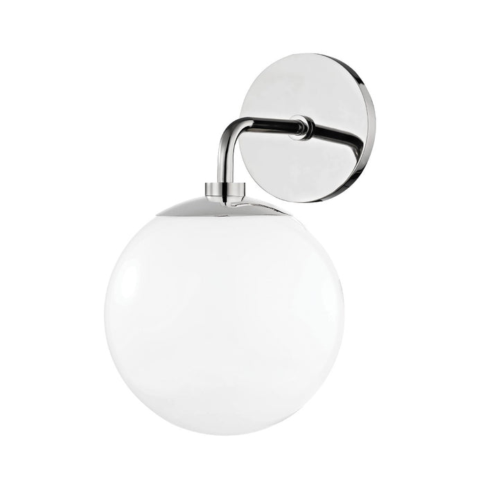 Mitzi H105101-PN One Light Wall Sconce, Polished Nickel