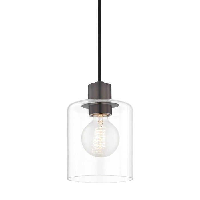 Mitzi H108701-OB One Light Pendant, Old Bronze