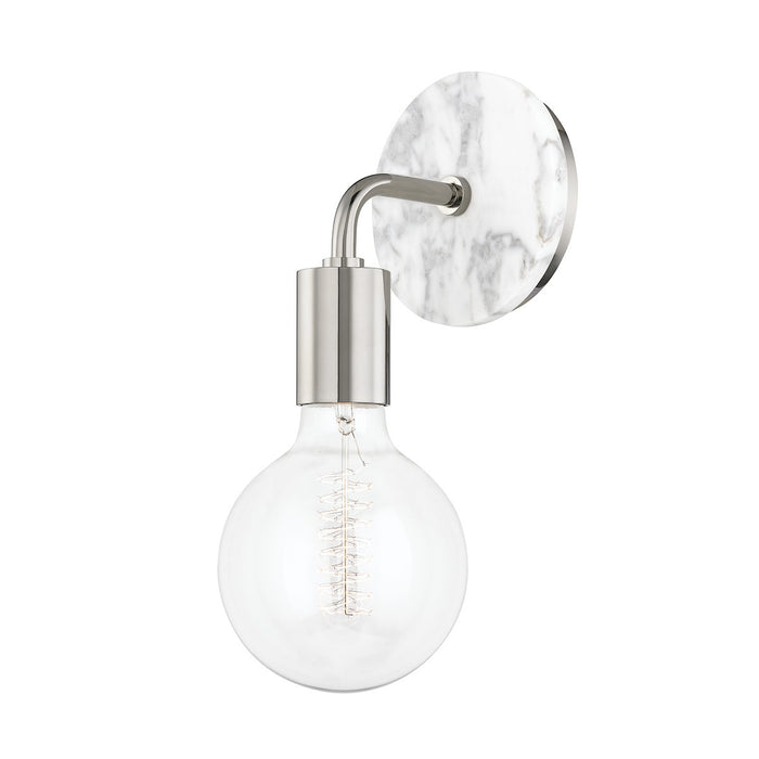 Mitzi H110101A-PN One Light Wall Sconce, Polished Nickel
