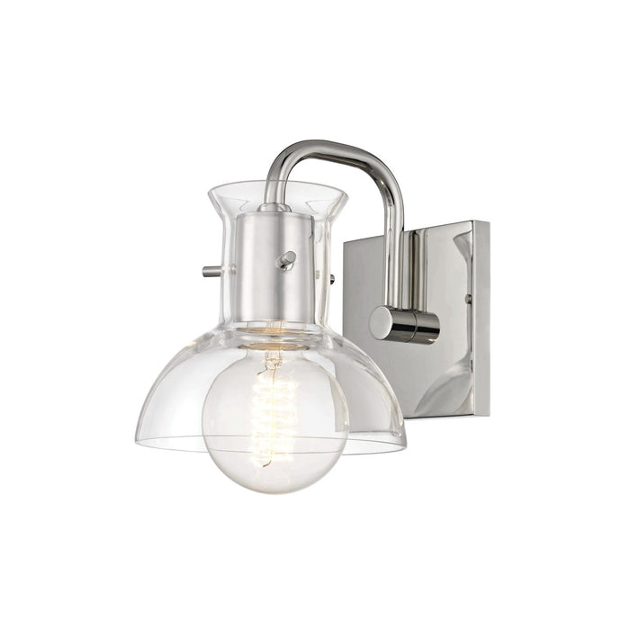 Mitzi H111301-PN One Light Bath and Vanity, Polished Nickel