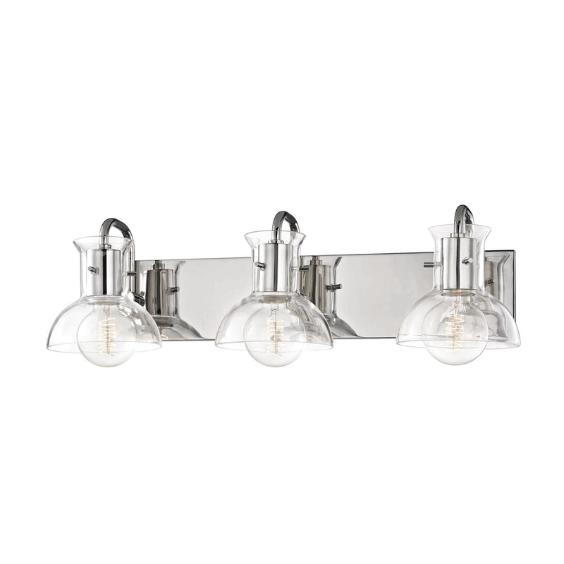 Mitzi H111303-PN Three Light Bath and Vanity, Polished Nickel