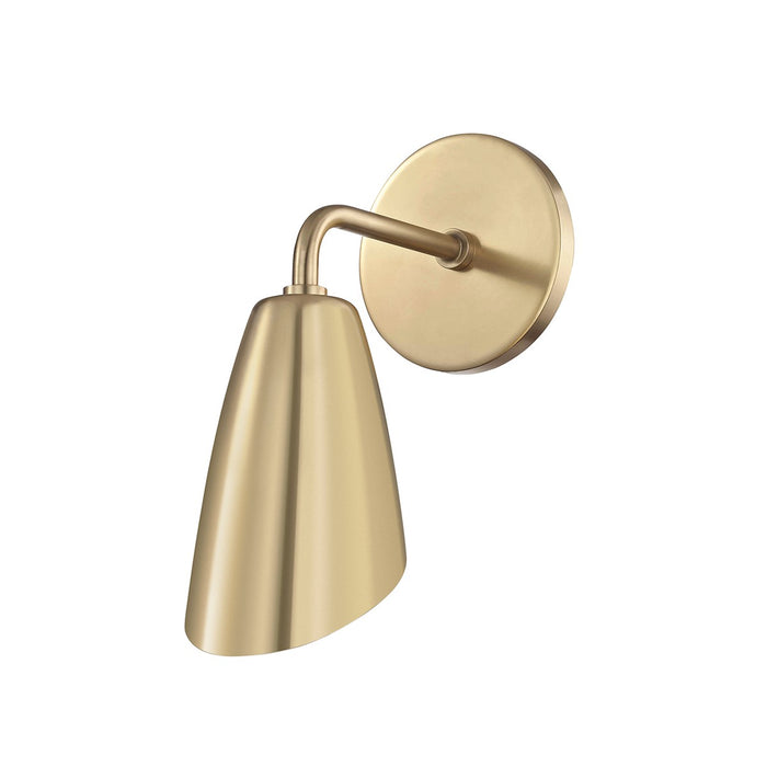 Mitzi H115101-AGB LED Wall Sconce, Aged Brass
