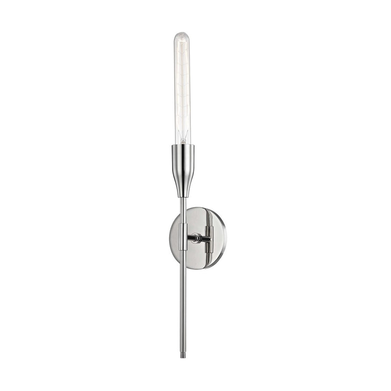 Mitzi H116101-PN One Light Wall Sconce, Polished Nickel