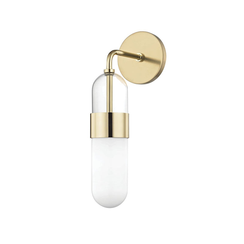 Mitzi H126101-PB LED Wall Sconce, Polished Brass