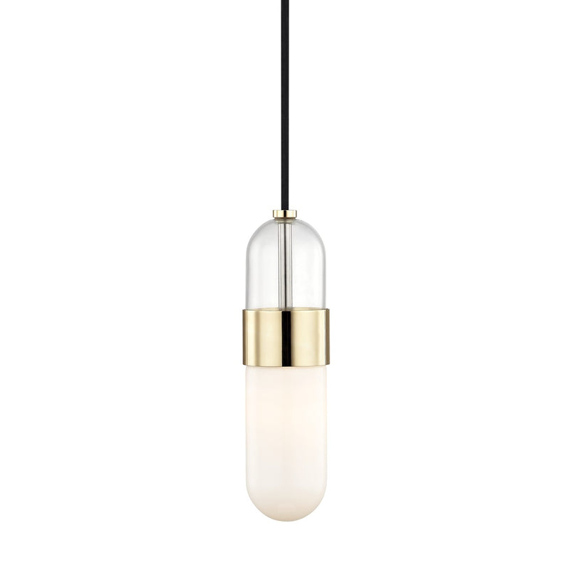 Mitzi H126701-PB LED Pendant, Polished Brass