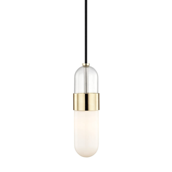 Mitzi H126701-PB LED Pendant, Polished Brass