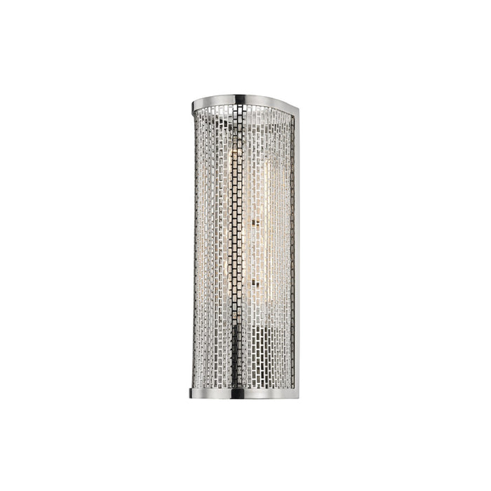 Mitzi H151101-PN One Light Wall Sconce, Polished Nickel