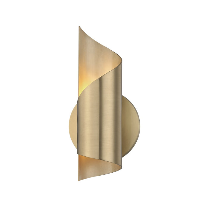 Mitzi H161101-AGB LED Wall Sconce, Aged Brass