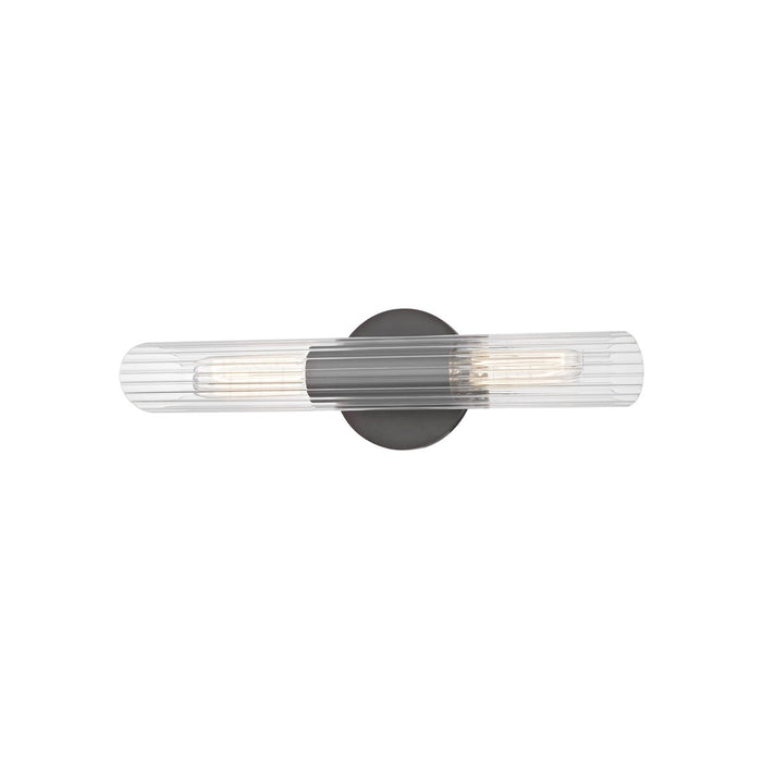 Mitzi H177102S-OB Two Light Wall Sconce, Old Bronze