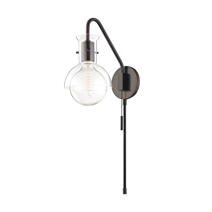 Mitzi HL111101G-OB One Light Wall Sconce, Old Bronze