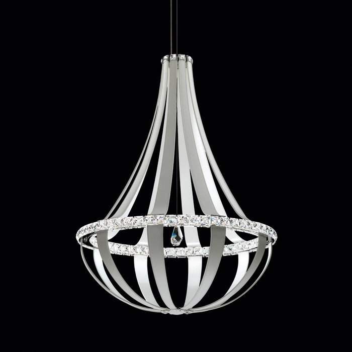 Schonbek SCE130DN-LW1S LED Pendant, White Pass