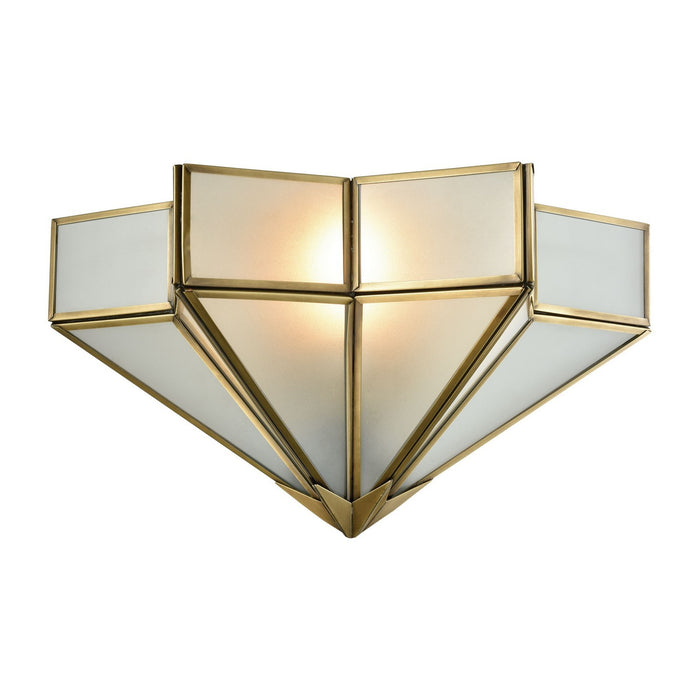ELK Home 22015/1 One Light Wall Sconce, Brushed Brass