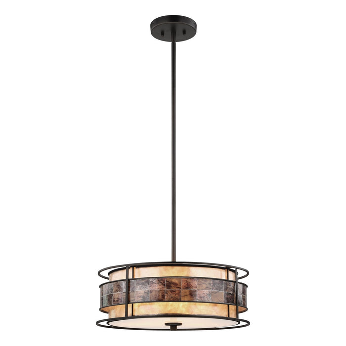 ELK Home 70263/3 Three Light Chandelier, Tiffany Bronze