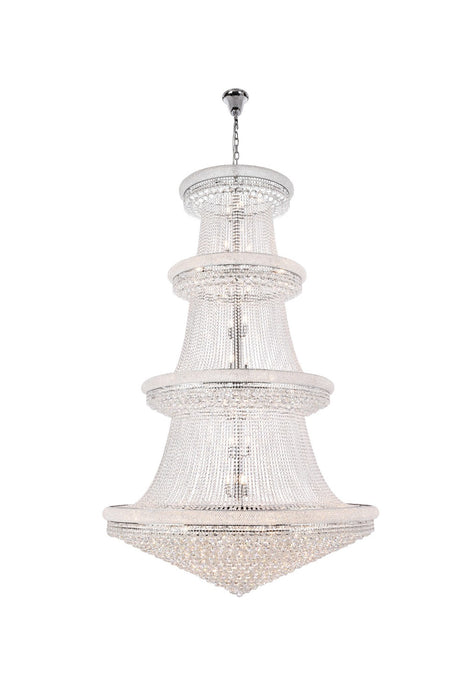 Elegant Lighting V1800G62C/RC 56 Light Chandelier, Chrome