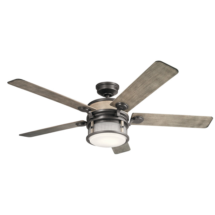 Kichler 310170AVI 60" Ceiling Fan, Anvil Iron