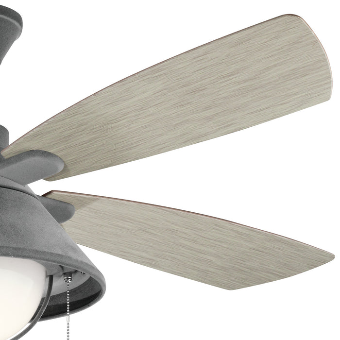 Kichler 310181WZC 54" Ceiling Fan, Weathered Zinc