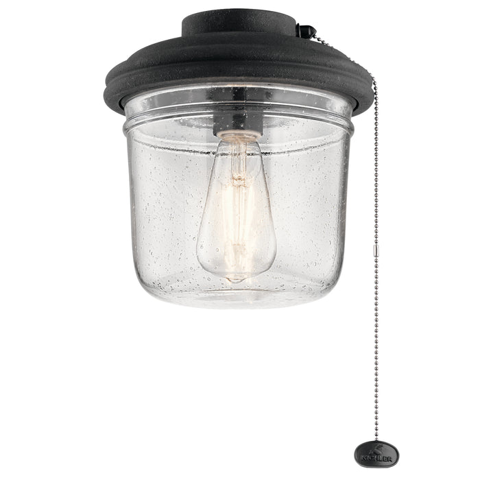 Kichler 380915DBK LED Fan Light Kit, Distressed Black