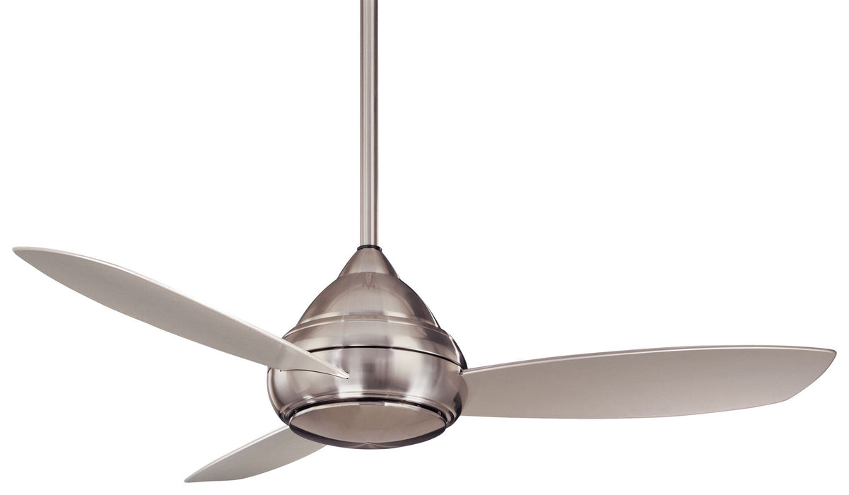 Minka Aire F476L-BNW 52" Ceiling Fan, Brushed Nickel Wet