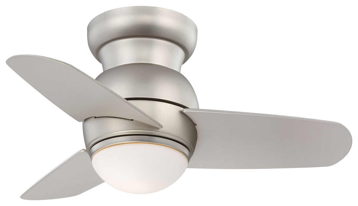 Minka Aire F510L-BS 26" Ceiling Fan, Brushed Steel