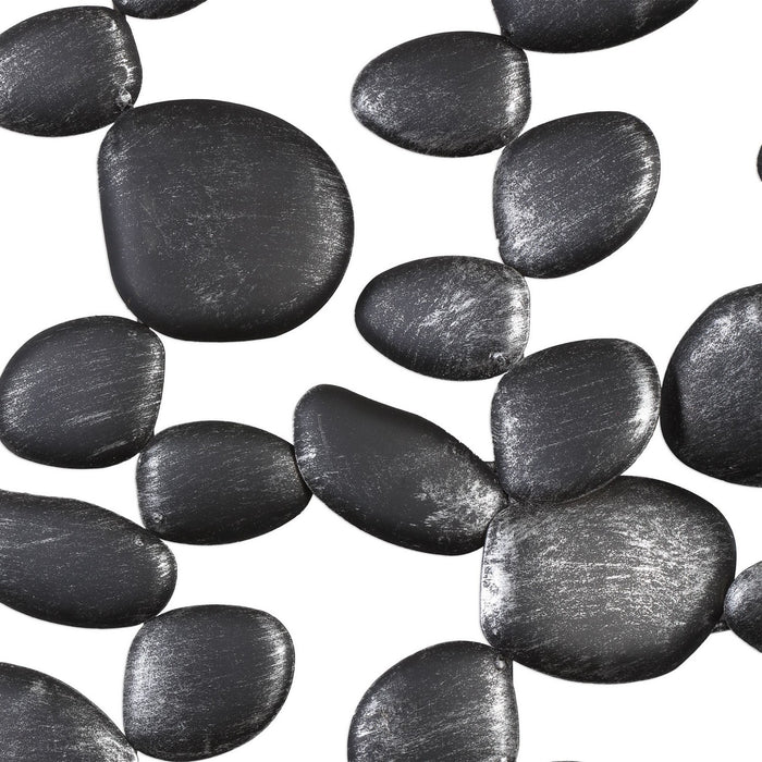 Uttermost 04144 Wall Art, Charcoal Black