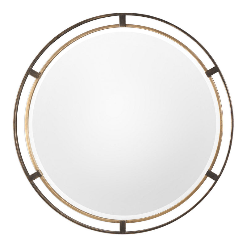 Uttermost 09332 Mirror, Rustic Bronze