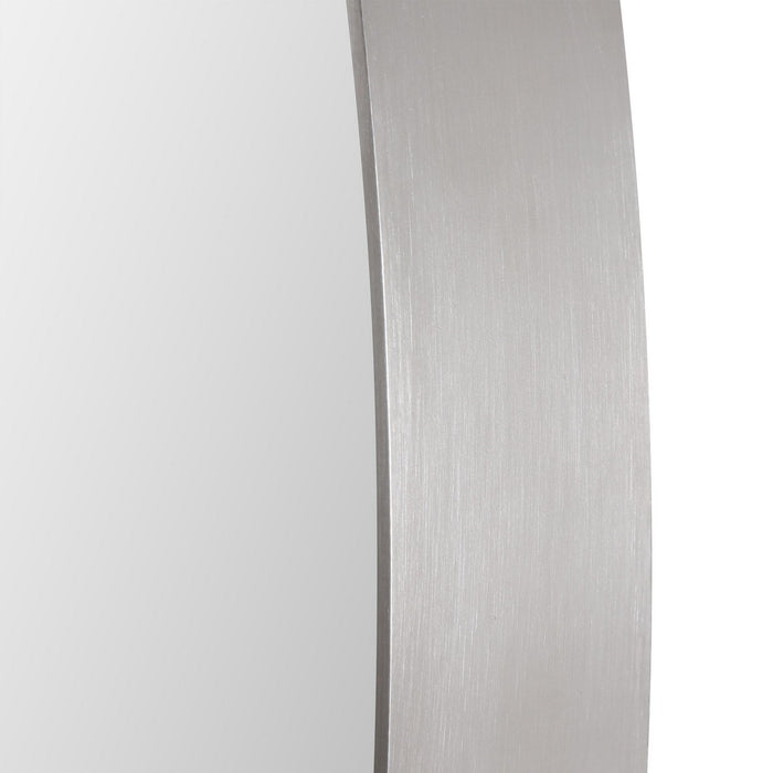Uttermost 09354 Mirror, Brushed Nickel