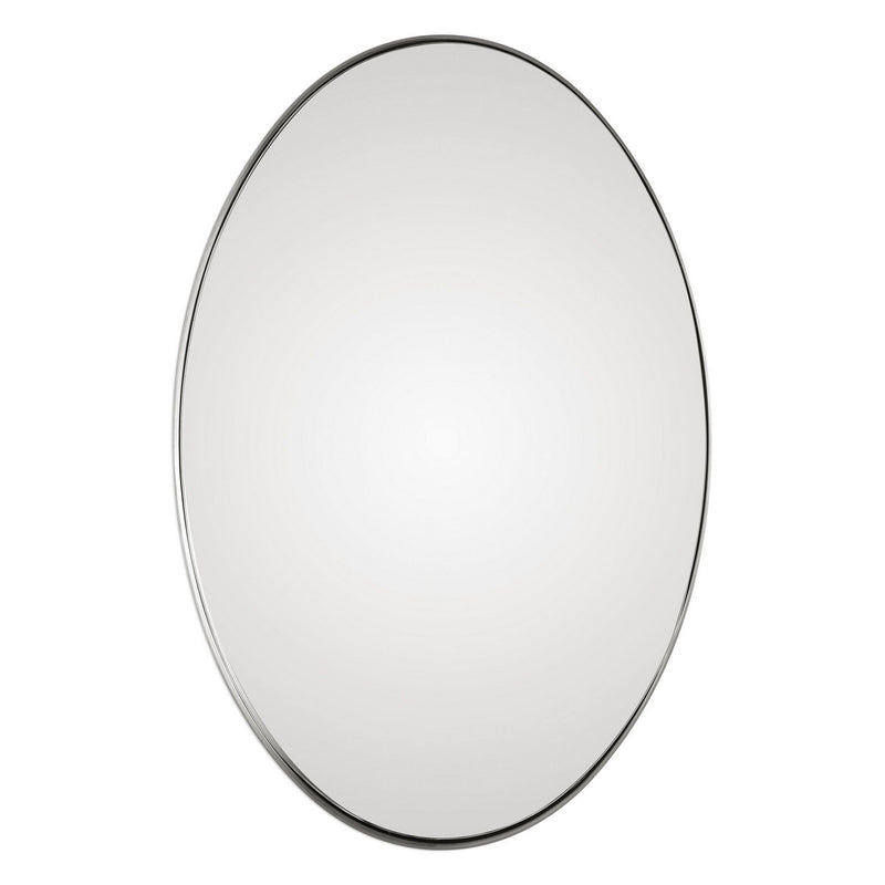 Uttermost 09354 Mirror, Brushed Nickel