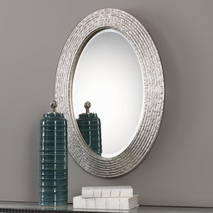 Uttermost 09356 Mirror, Burnished Silver