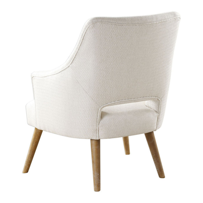 Uttermost 23424 Accent Chair, Golden Oak