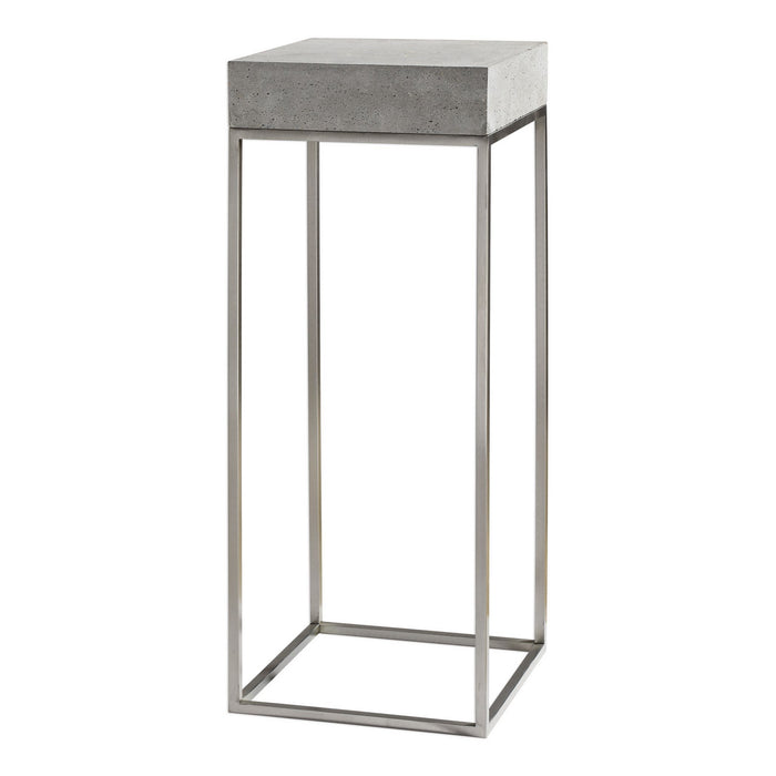 Uttermost 24806 Plant Stand, Stainless Steel
