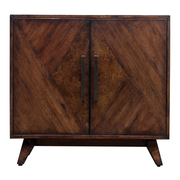 Uttermost 25835 Accent Cabinet, Antique Brass