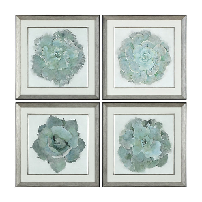 Uttermost 33679 Wall Art, Silver Leaf