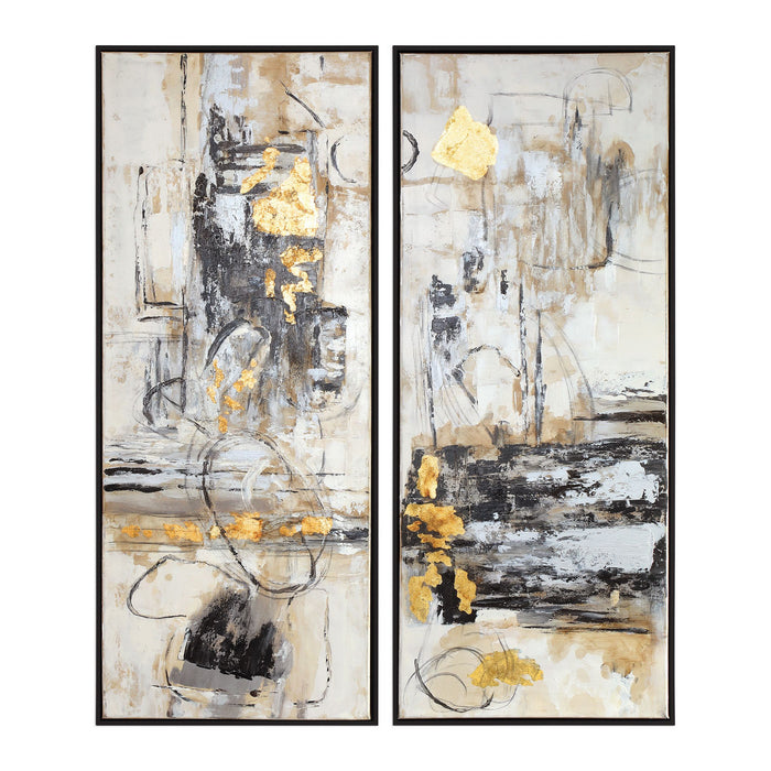 Uttermost 51302 Wall Art, Black