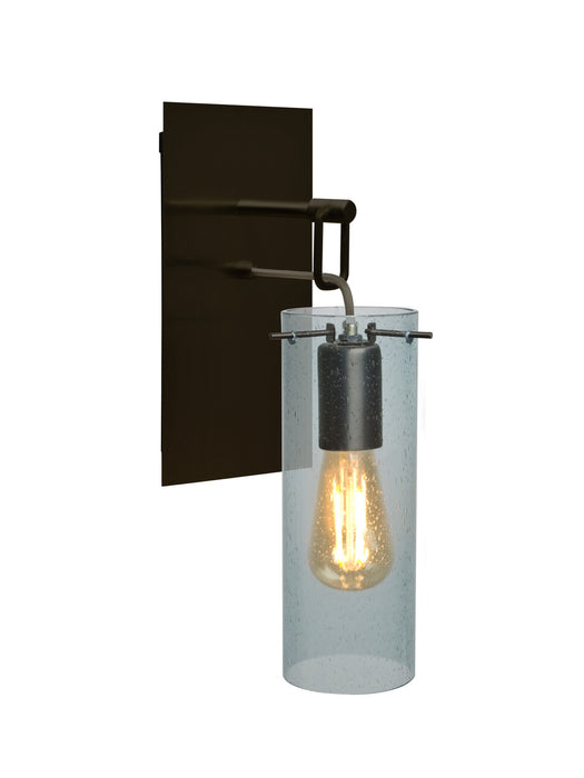 Besa 1WP-JUNI10BL-EDIL-BR One Light Wall Sconce, Bronze