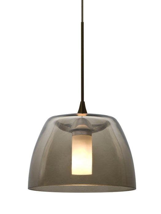 Besa 1XT-SPURSM-LED-BR Pendant, Bronze