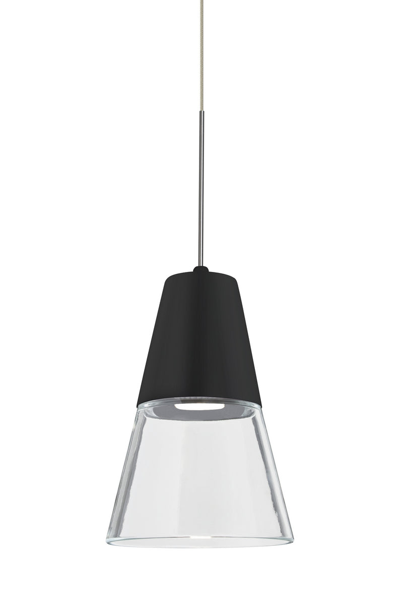 Besa 1XT-TIMO6BC-LED-SN Pendant, Satin Nickel