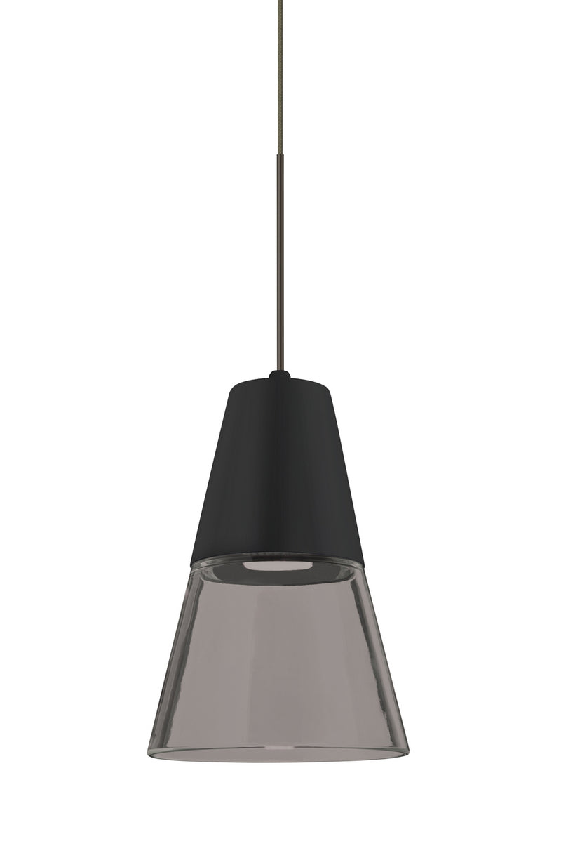 Besa 1XT-TIMO6BS-LED-BR Pendant, Bronze