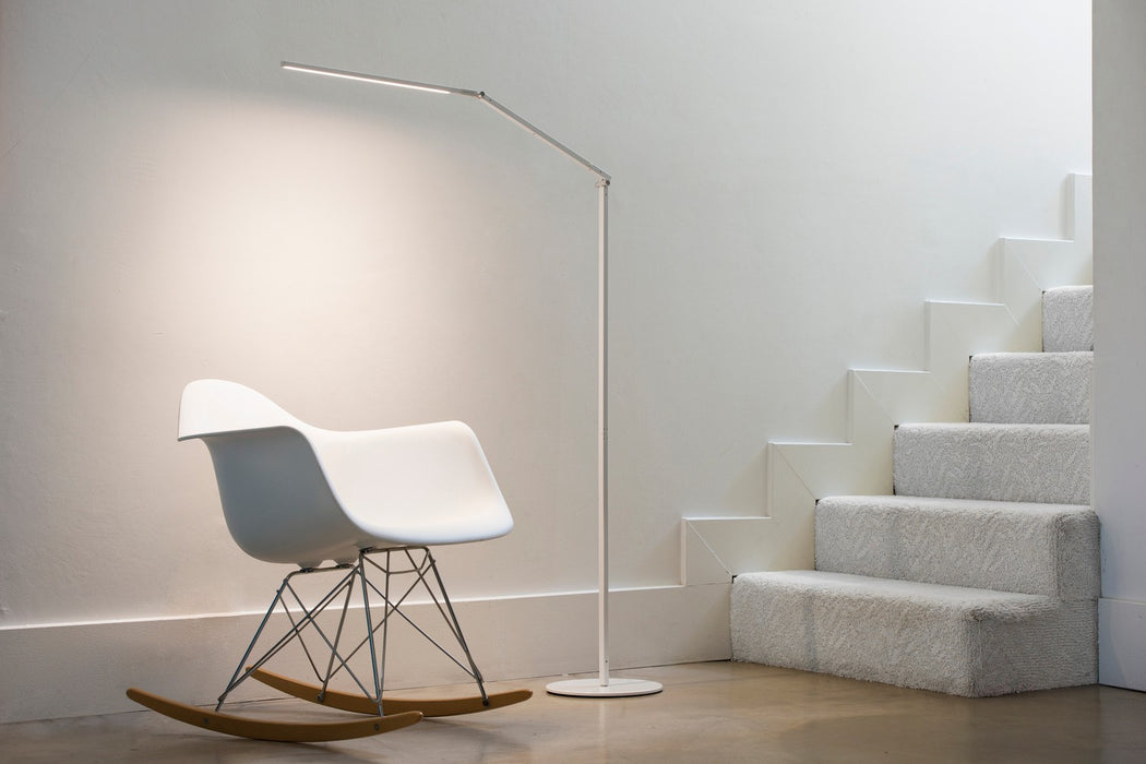 Koncept AR5000-WD-WHT-FLR LED Floor Lamp, White