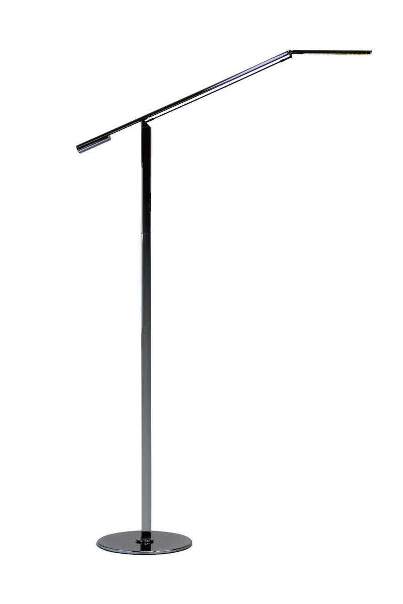 Koncept ELX-A-W-CRM-FLR LED Floor Lamp, Chrome
