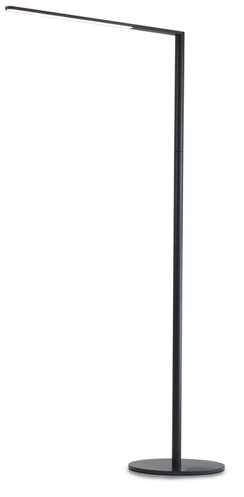 Koncept L7-MBK-FLR LED Floor Lamp, Metallic Black