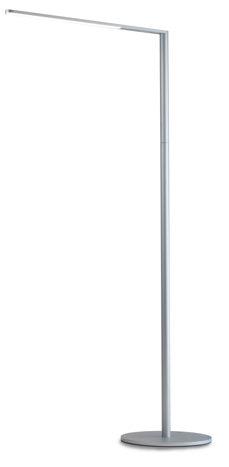 Koncept L7-SIL-FLR LED Floor Lamp, Silver
