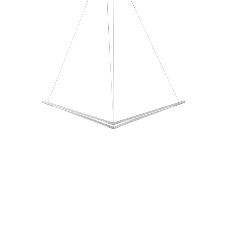 Koncept ZBP-16-B-SW-SIL-CNP LED Pendant, Silver