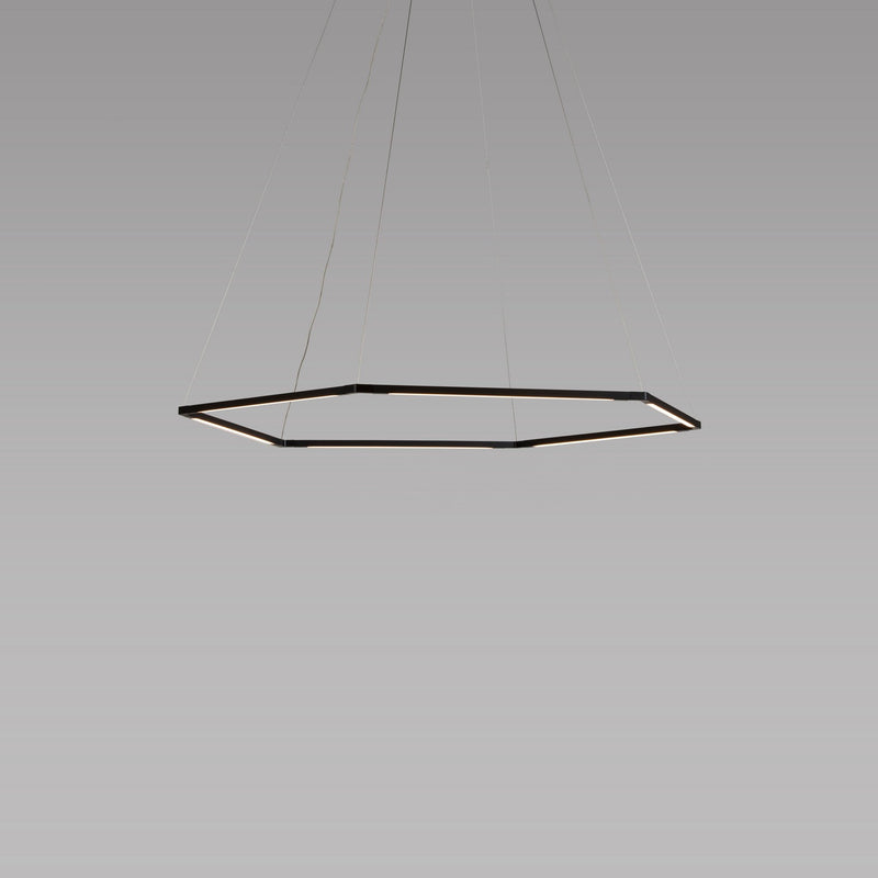 Koncept ZBP-16-H-SW-MTB-CNP LED Pendant, Matte Black