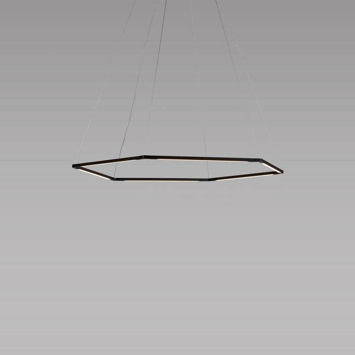 Koncept ZBP-16-H-SW-MTB-CNP LED Pendant, Matte Black