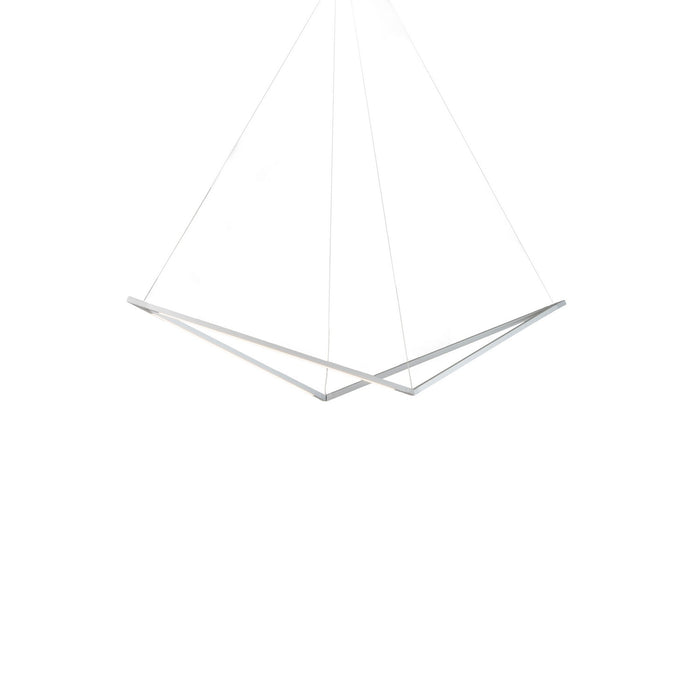 Koncept ZBP-24-B-SW-SIL-CNP LED Pendant, Silver