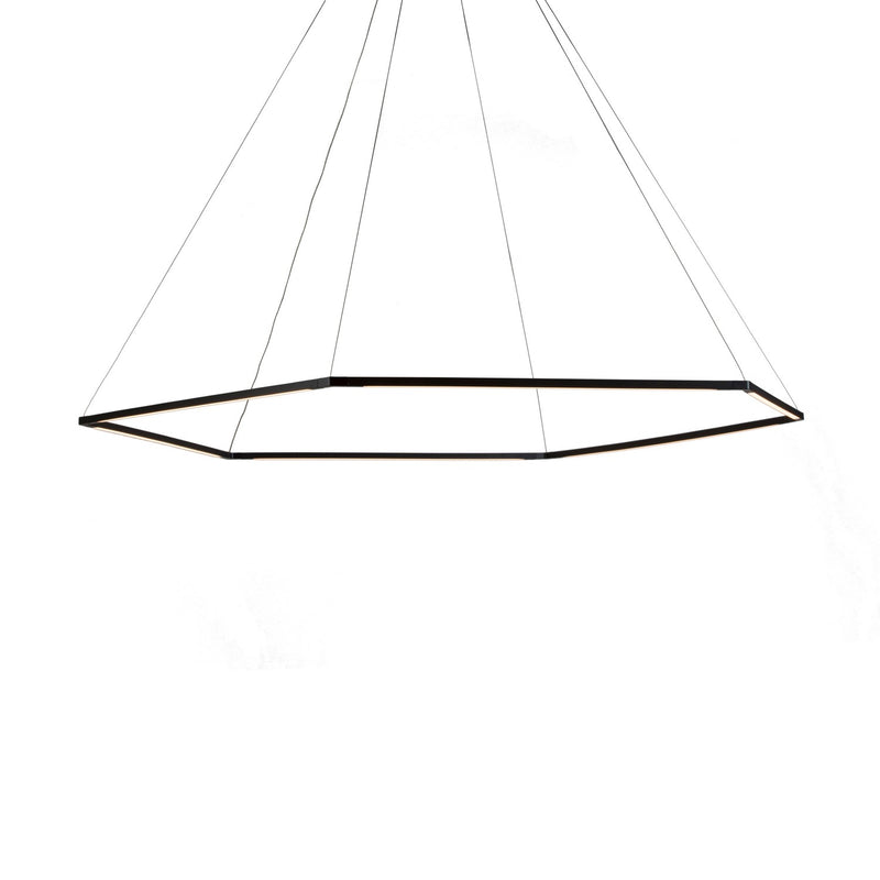 Koncept ZBP-24-H-SW-MTB-CNP LED Pendant, Matte Black