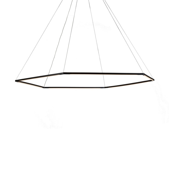 Koncept ZBP-24-H-SW-MTB-CNP LED Pendant, Matte Black
