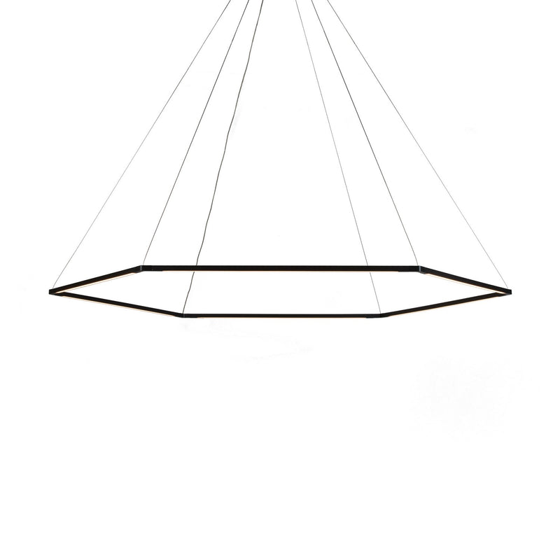 Koncept ZBP-24-H-SW-MTB-CNP LED Pendant, Matte Black